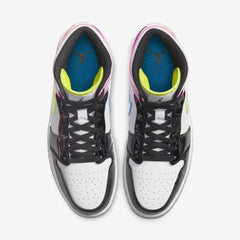 Air Jordan 1 Mid SE 'Cyber / Fuchsia' (2020)