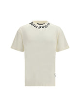 Palm Angels Logo Crewneck T-Shirt — White