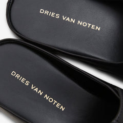 Leather Mule Black