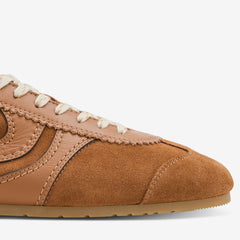 Suede Sneakers Tan