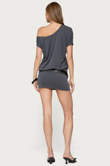 Sevie Off Shoulder Mini Dress