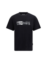 Palm Angels Stamp Logo T-Shirt — Black