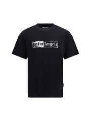 Palm Angels Stamp Logo T-Shirt — Black