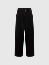 WIDE BELTED TROUSER