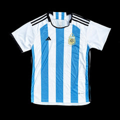 Argentina 2022 Lionel Messi Adidas World Cup Soccer Jersey