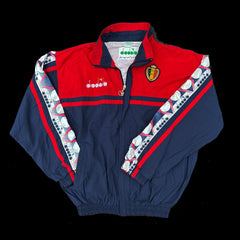 Belgium 1994 Authentic Diadora Soccer Warm-Up Jacket