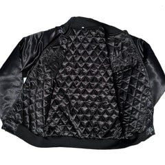 1/1 New York Knicks Quilt Lined Satin Coaches Jacket NEW