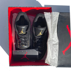 Nike Air Jordan 3 III BHM Black Gold NEW Size 13 Sample
