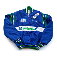 1/1 Seattle Seahawks Kingdome Security 90's Pullover Jacket NEW XXL