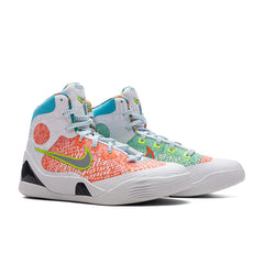 Kobe IX Elite High Protro 'What The Kobe?' (GS) - White/Chlorine Blue/Black