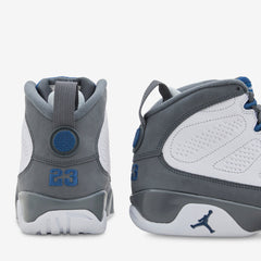 Air Jordan 9 Retro White | French Blue | Flint Grey