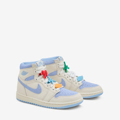 Women's Air Jordan 1 Retro Hi OG Pale Ivory | Psychic Blue | Coconut Milk