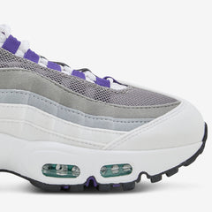 Women's Air Max 95 OG White | Court Purple | Emerald Green
