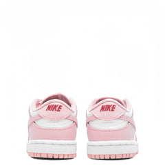 Dunk Low (TD) - White/Pink Glaze/Pomegranate