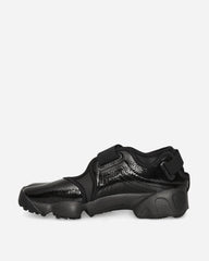 Women's Air Rift Sandals Black / Metallic Silver