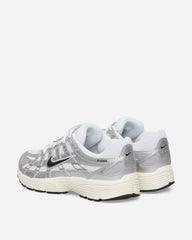 P-6000 Sneakers White / Metallic Silver
