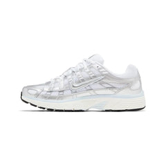 Nike P-6000 'White Blue Tint Sail Metallic Silver' Women's (2025)