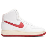 Women's Air Force 1 Sculpt - Summit White/Gym Red
