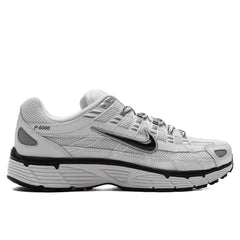 P - 6000 - White/Black/Metallic Silver