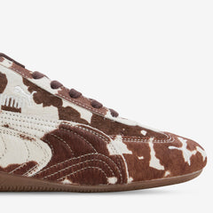Women's Speedcat Cow Chocolate Brown | Gum