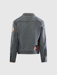 BROGUE RECONSTRUCTED REVERSIBLE TRUCKER JACKET