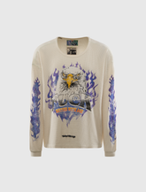 VANITY WAFFLE LONG SLEEVE TEE