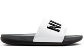 Offcourt Slide Dark Grey Black White