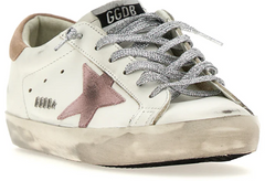 Golden Goose Super Star Pink Optic White Antique