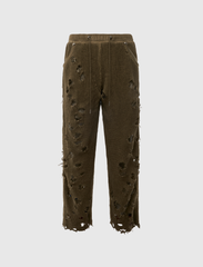 TC DESTROYED KNIT PANTS