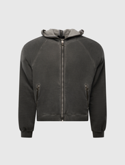 BULK SHOULDER GLADIATOR ZIP-UP HOODIE