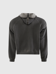 BULK SHOULDER GLADIATOR ZIP-UP HOODIE