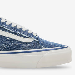 Invincible x LX Old Skool Frayed Invincible Denim | Marshmellow