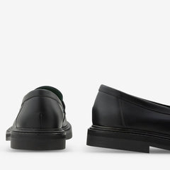 Women's Vinnee Penny Loafer Black Polido Leather