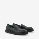 Women's Vinnee Penny Loafer Black Polido Leather