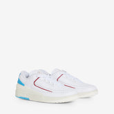 Women's Air Jordan 2 Retro Low White | Gym Red | Dk Powder Blue | Sail