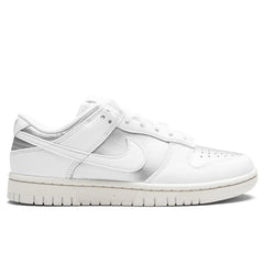 Women's Dunk Low Next Nature - Metallic Platinum/Summit White/Pale Ivory