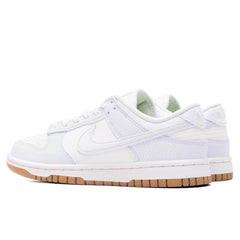 Women's Dunk Low Premium Next Nature - White/Football Grey/Gum Light Brown
