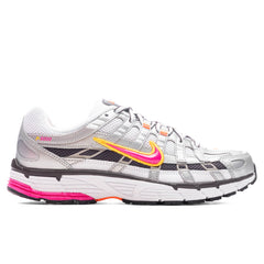 Women's P - 6000 - White/Laser Fuchsia/Metallic Platinum