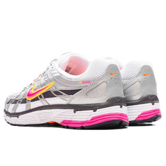 Women's P - 6000 - White/Laser Fuchsia/Metallic Platinum