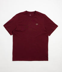 Adidas 4.0 Logo T-Shirt - Shadow Red / Khaki Six