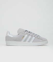 Adidas Campus ADV Shoes - Grey Two / FTWR White / Gold Metallic