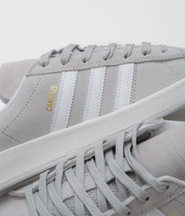 Adidas Campus ADV Shoes - Grey Two / FTWR White / Gold Metallic