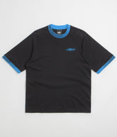 Adidas Formula T-Shirt - Black / Black / Lucid Ray Blue