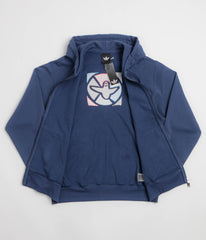 Adidas Gonz Graphic Full Zip Hoodie - Muted Purple