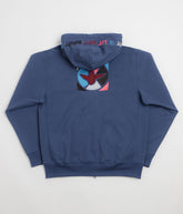 Adidas Gonz Graphic Full Zip Hoodie - Muted Purple