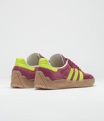 Adidas Puig Samba Shoes - Maroon / Semi Solar Yellow / Shadow Red