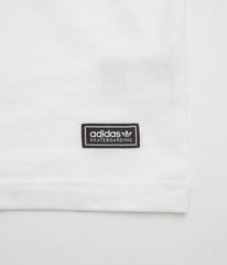Adidas Ringer T-Shirt - White / Aurora Ink