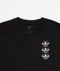 Adidas Temple Of Skate Curb T-Shirt - Black