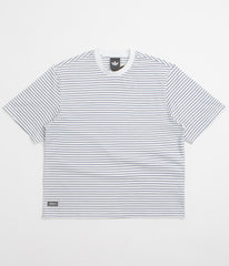 Adidas Yarn Dye T-Shirt - White / Dark Blue