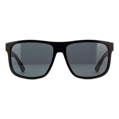 Gucci GG0010S004 Square Full Rim Sunglasses — Black